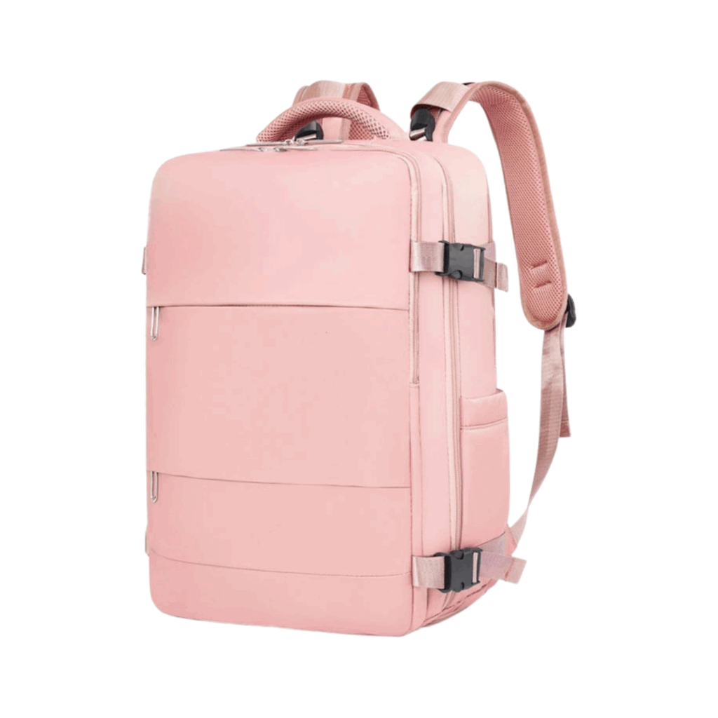 2 in 1 rucksack hand Tasche Damen rosa