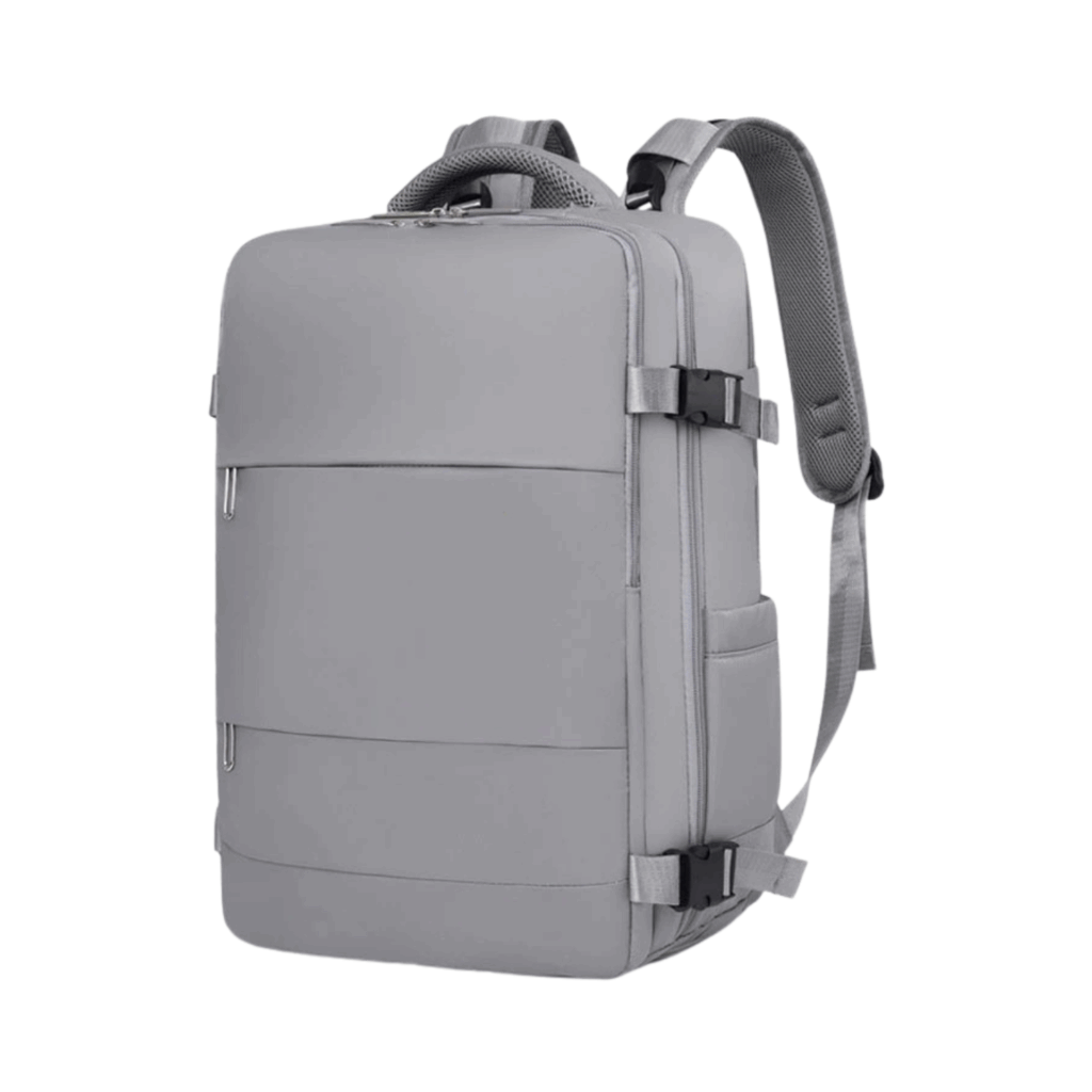 2 in 1 rucksack hand Tasche Damen grau