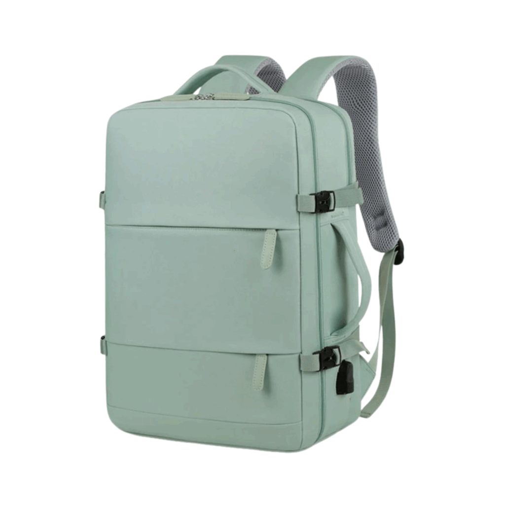 2 in 1 rucksack hand Tasche Damen grün