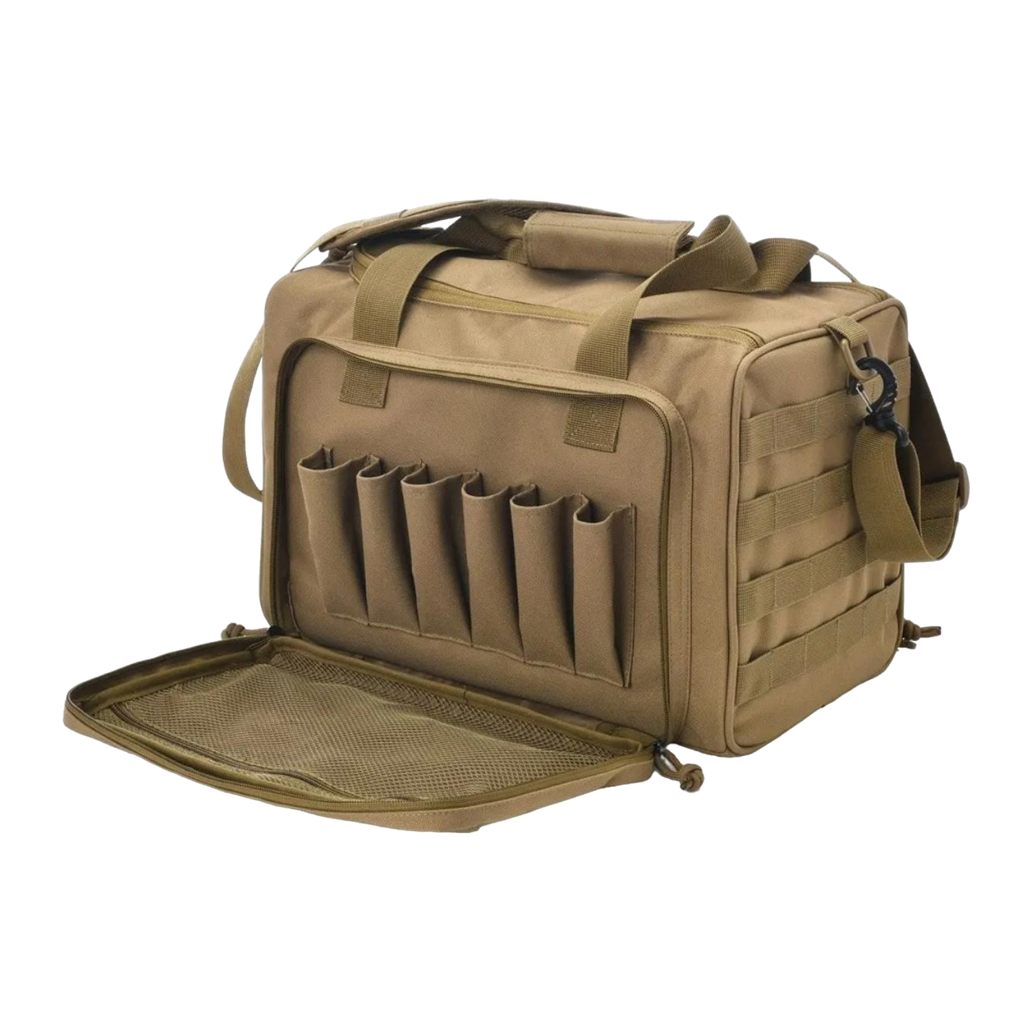 Taktische Schießstandtasche für Kurzwaffen: Deine komplette Ausrüstung sicher & organisiert an einem Ort
