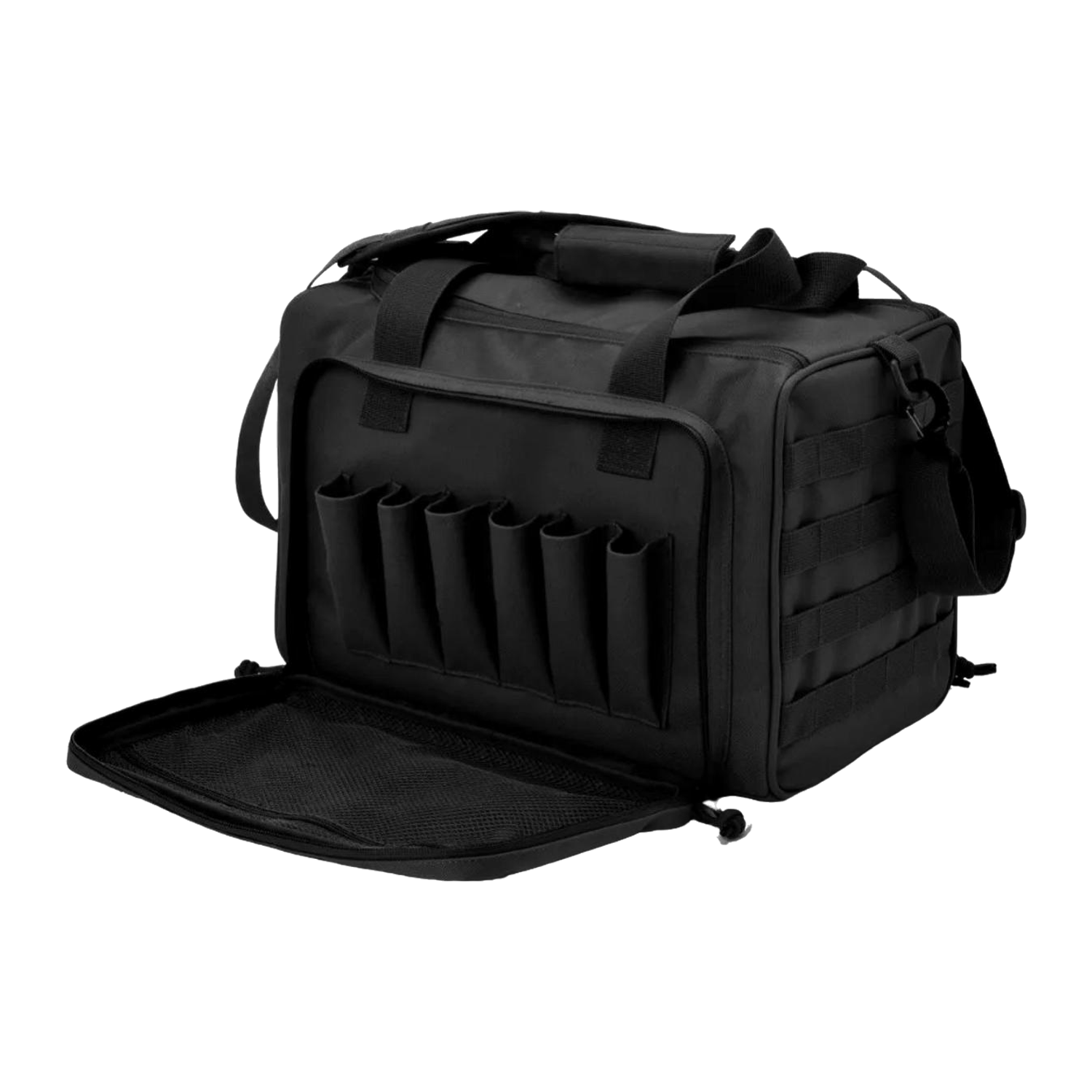 Range Bag Schießstandtasche abschließbar Waffentasche MOLLE Pistole Schießsport
